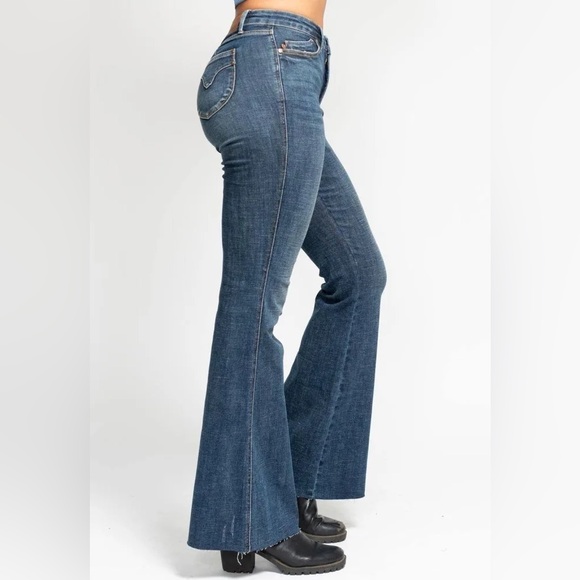 Judy Blue JB88882 DK-Co High Rise Skinny Jeans Dark Wash - Picture 4 of 11